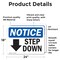 Signmission 18 in Height, 24 in Width, Vinyl Decal, Rectangle OS-2PACK-NS-D-1824-L-18457 - alternate 4